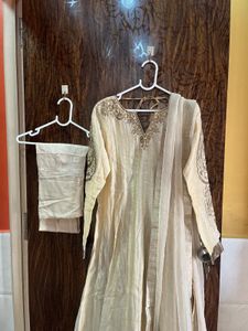 34 bust Elegant 3 piece anarkali set