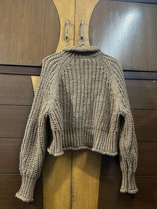 Chunky Knit Turtleneck Sweater
