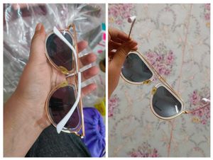 Idee White Sunglasses