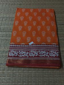 New Chanderi Cotton Saree