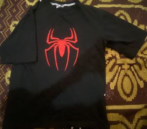 Spiderman tshirt || spider man boxy down shoulder