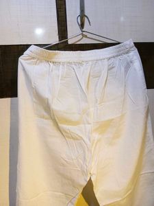 Embroidered White Suit Set