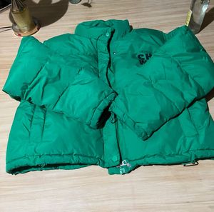 Green Puffer Jacket