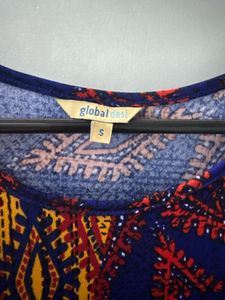 Colorful Maxi Dress-S