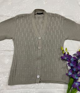 Women Grey Cardigan