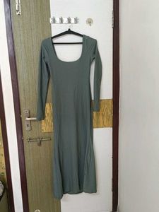 Grey Bodycone Dress