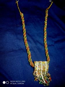 TRADITIONAL MULTICOLOR BEADED NECKLACE