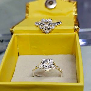 Pure silver toe ring (One Pair)