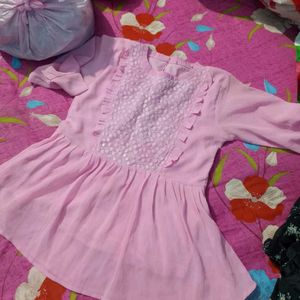 Pink Girls Top