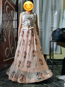 Baby Pink New Lehenga Choli Set