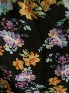 Floral Print Cap Sleeve Dress