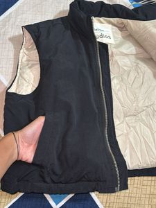 cropped Black jacket (Unisex )