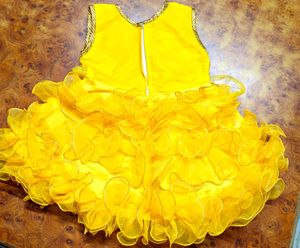 Cute Yellow Party Dress