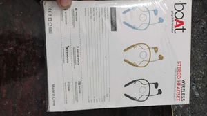 Boat Bluetooth Earphone New Not Used