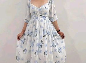 Floral Chiffon Dress