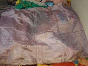 New hand work saree with blouse piece