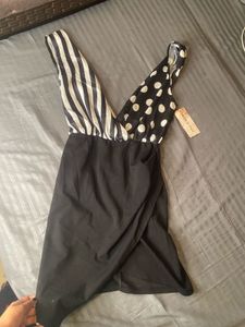 Chic Polka Dot Mini Dress