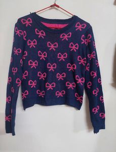 Coquette Bow Knit Sweater