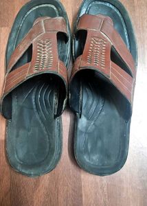 Relaxo Leather Sandals