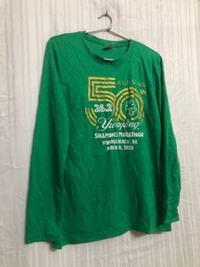 J&amp;A Racing Green Long Sleeve T Shirt