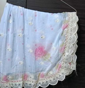 Very Beautiful White Dress Set New In Condition