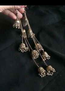 Dangling Jhumka Earrings