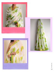 Elegant Floral Print Duppata/Scarf