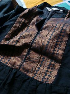Biba Anarkali Gown Black For Woman
