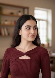 Chic Cutout Knit Top