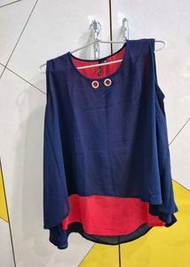 Stylish Navy Blue Top