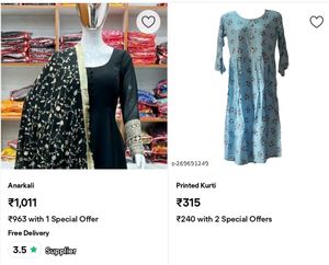 New Trendy Anarkali Gown(offer For Today )