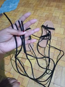 Lace-Up Gladiator Sandals