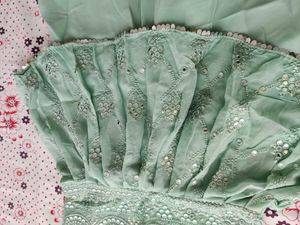 Sea Green Garara Set For Women