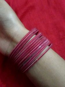 Pink Bangle Set
