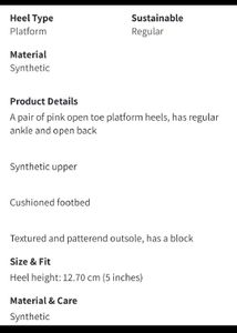 Shoetopia Platform Heels Combo Of 2