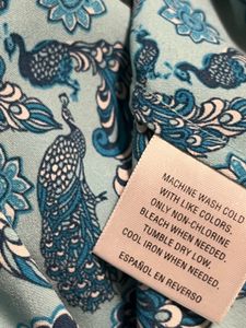 Imported Shirt In Beautiful Peacock Print