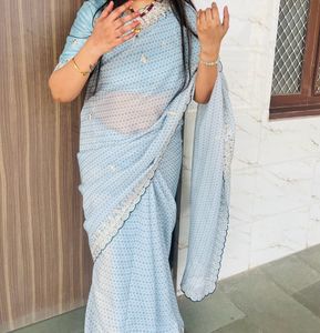 Beautiful Pure Organza Handwork Customised Boutiq