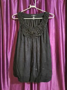 COMBO OF 2 | STYLISH BLACK TOP &amp; FULL LENGTH SKIRT