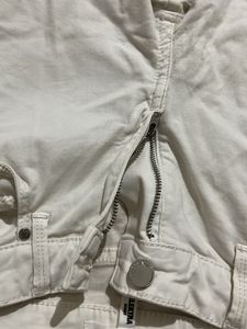 Mango White Jeans