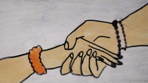 3 God Devine Love Paintings