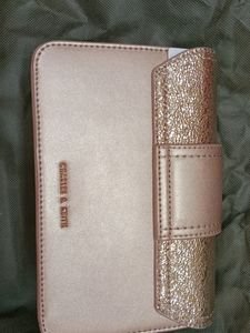CHARLES &amp; KEITH Rose Gold Sling Bag