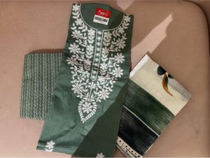 Unstitched Embroidered Suit !