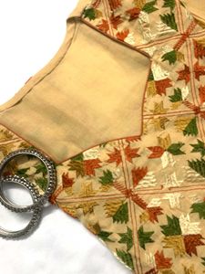 Elegant Pulkari Kurta Set A