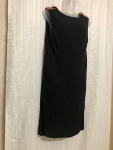 Mango Black Midi Dress