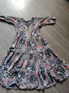 Patterned Casual Day Dress