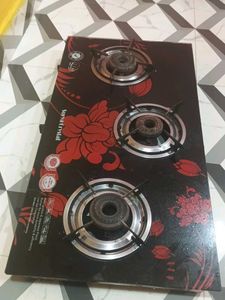 3-Burner Gas Stove - Surya Crystal