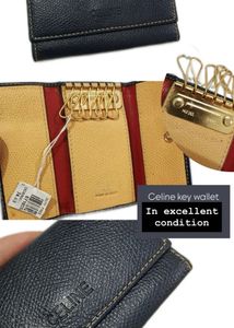 Authentic Celine Key Wallet✨