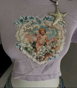 Cute Angel Graphic Tee