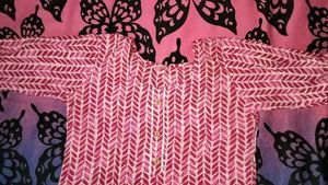 Pink Short Kurti