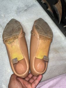 Tan Pointed-hells - 22.8 Cm (36)